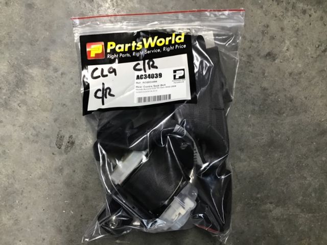 Rear Centre Seat Belt