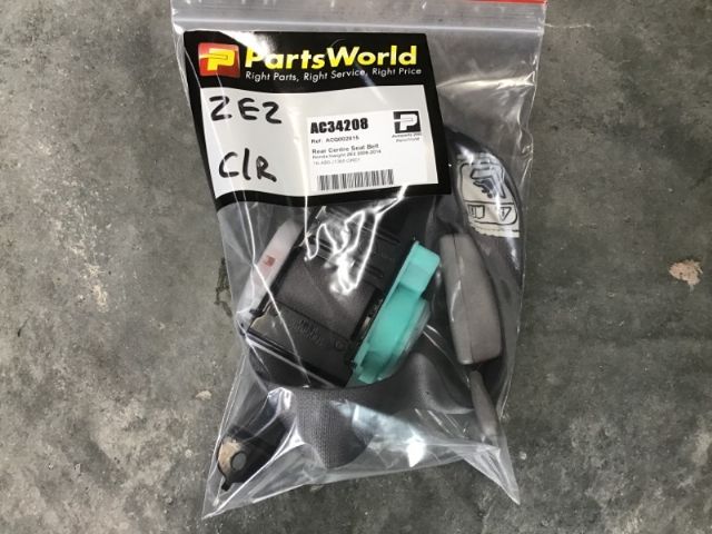Rear Centre Seat Belt