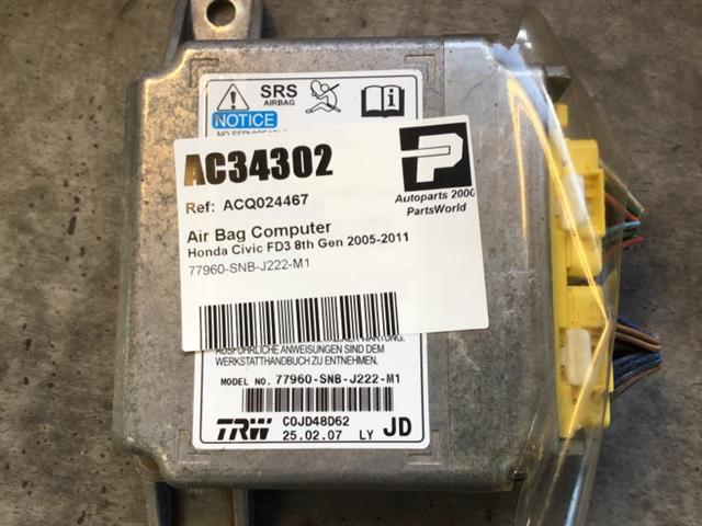 Air Bag Computer