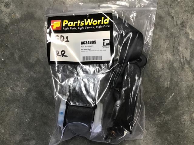 Rr Seat Belt