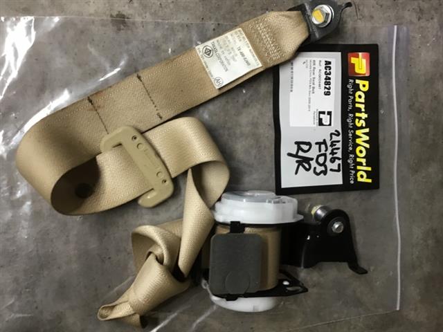 Rr Rear Seat Belt