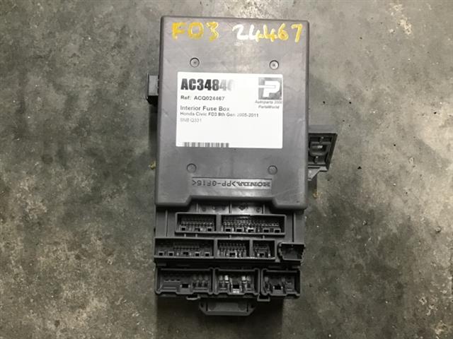 Interior Fuse Box