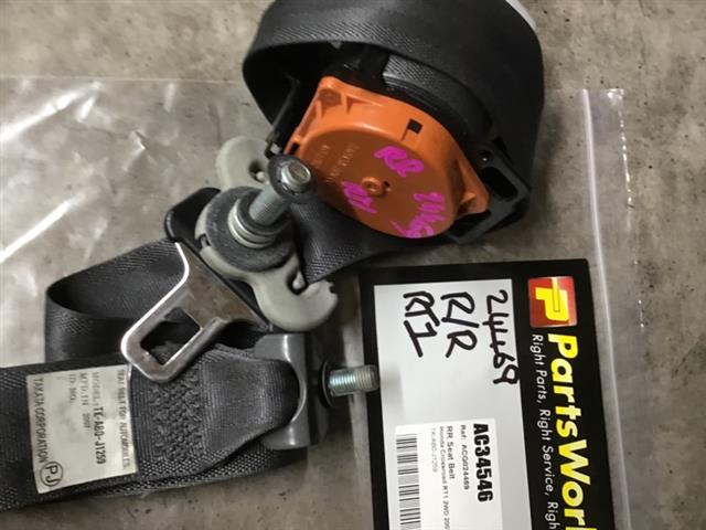 Rr Seat Belt