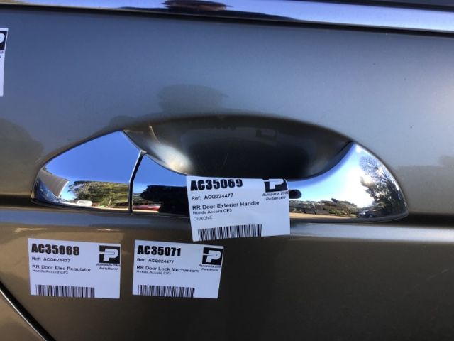 Rr Door Exterior Handle