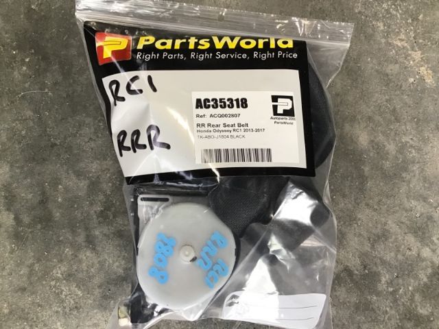 Rr Rear Seat Belt
