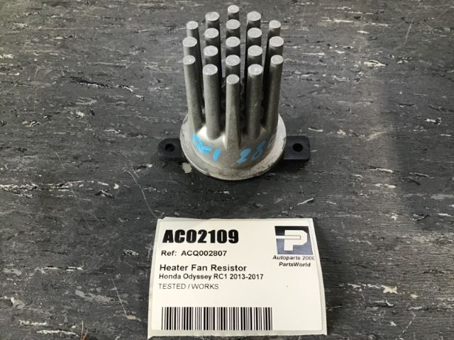 Heater Fan Resistor