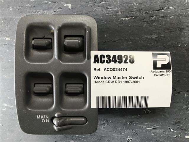 Window Master Switch