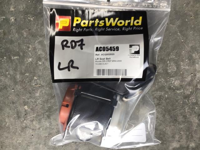 Lr Seat Belt