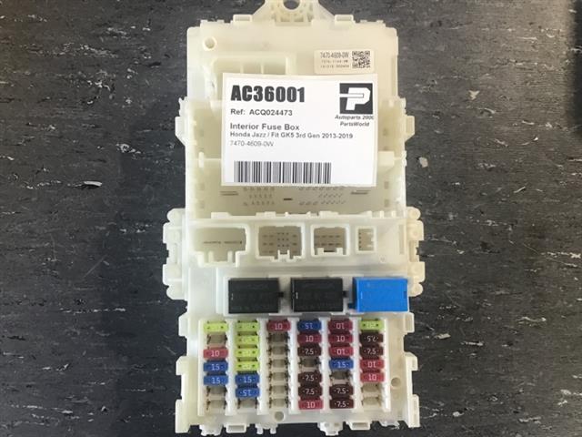 Interior Fuse Box