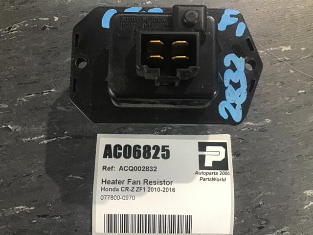 Heater Fan Resistor