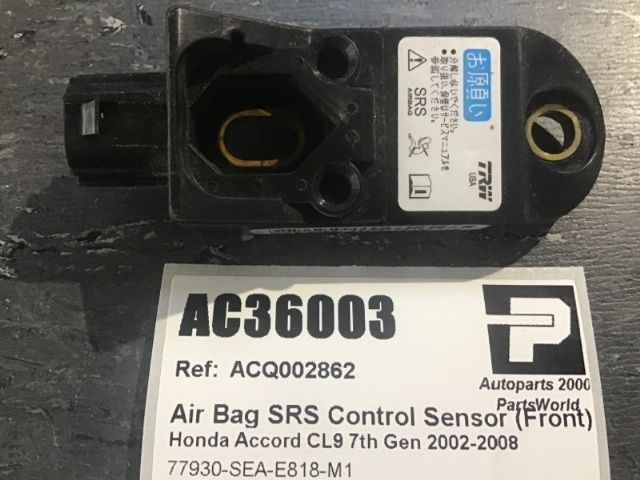 Air Bag Srs Control Sensor (front)