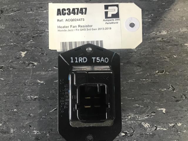 Heater Fan Resistor