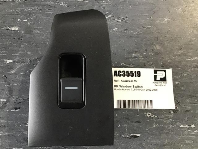 Rr Window Switch