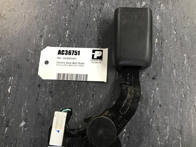Centre Seat Belt Stalk