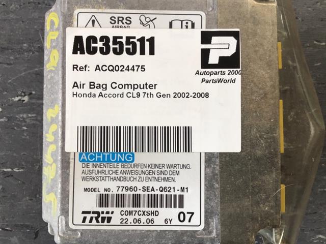 Air Bag Computer