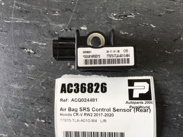 Air Bag Srs Control Sensor (rear)