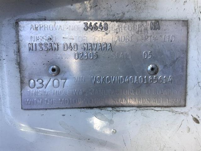 Nissan Navara - D40 2006-2014