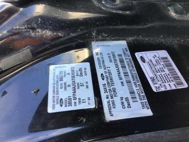 Ford Territory - SY 2005-2009