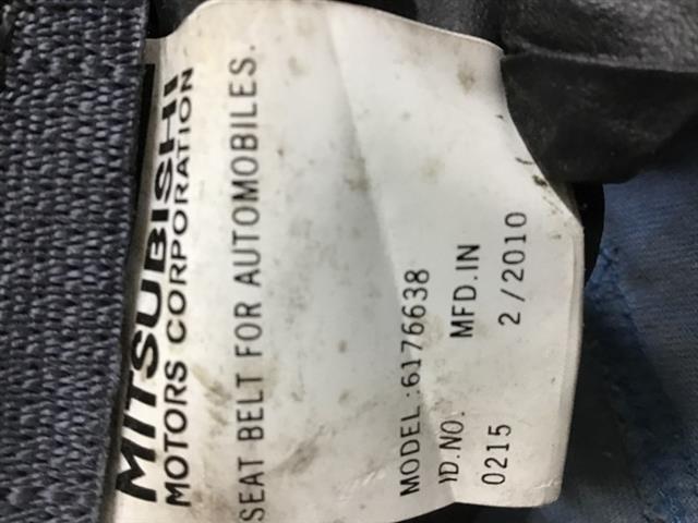 Rr Seat Belt