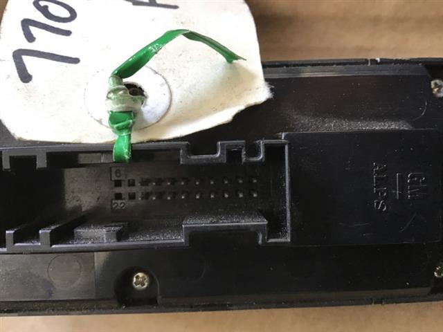 Window Master Switch