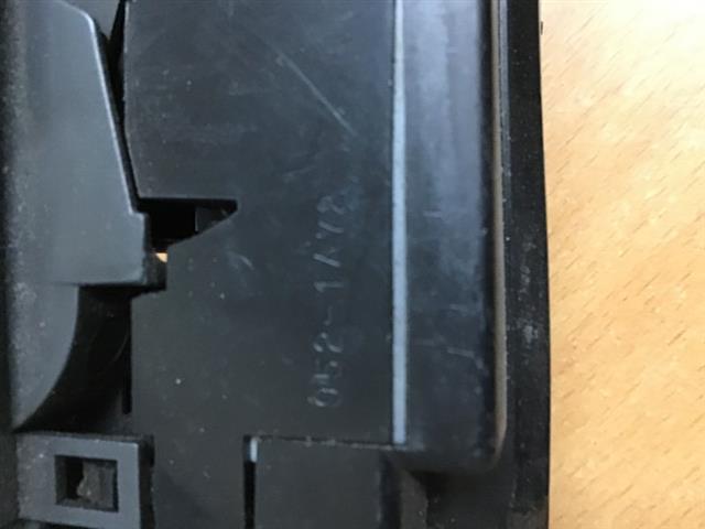 Window Master Switch