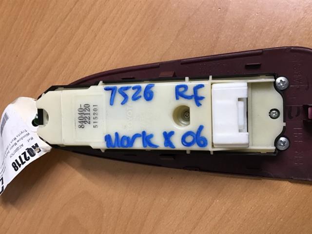 Window Master Switch