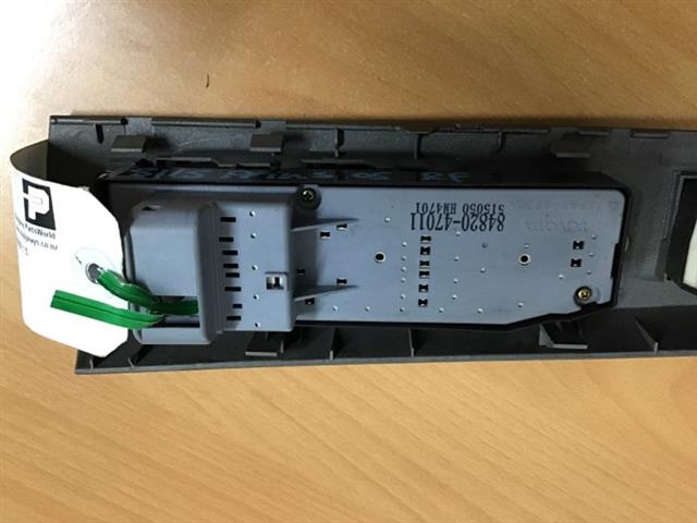 Window Master Switch