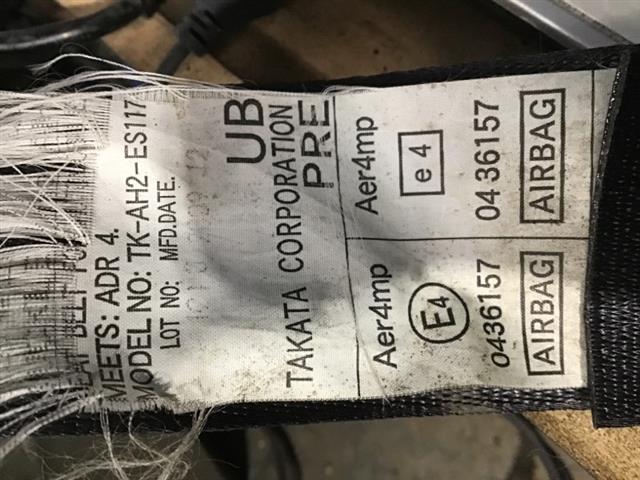 Lf Seat Belt Pretensioner