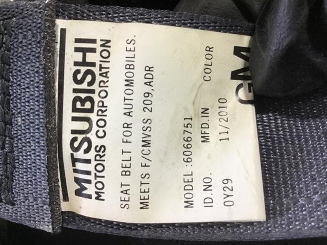 Rr Rear Seat Belt
