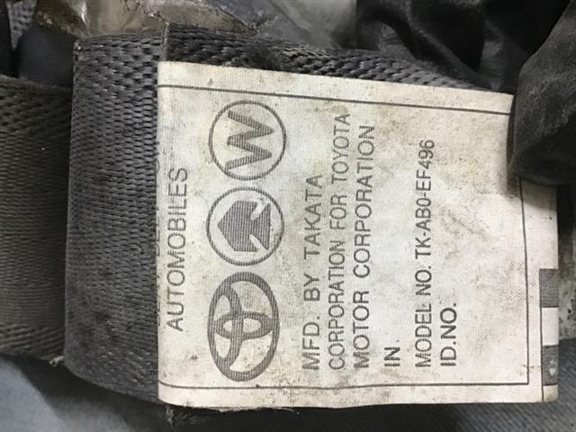 Rr Seat Belt