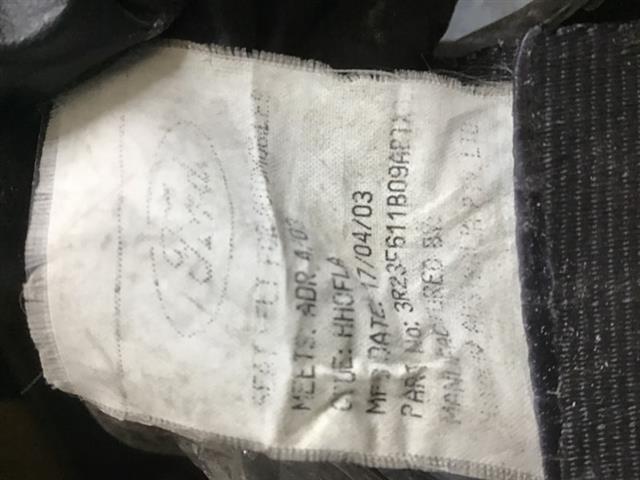 Lf Seat Belt