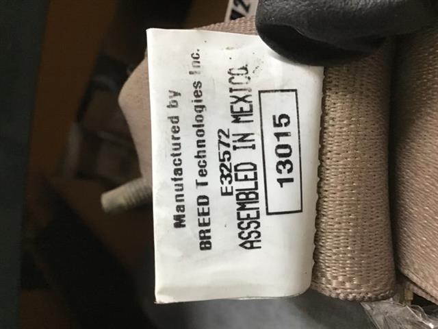 Rr Seat Belt