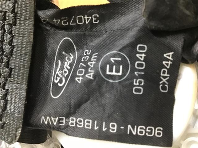 Centre Rear Rear Seat Belt