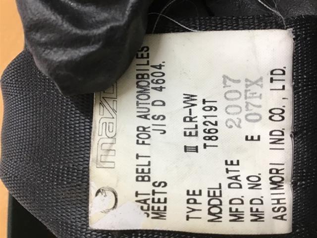 Rear Centre Seat Belt