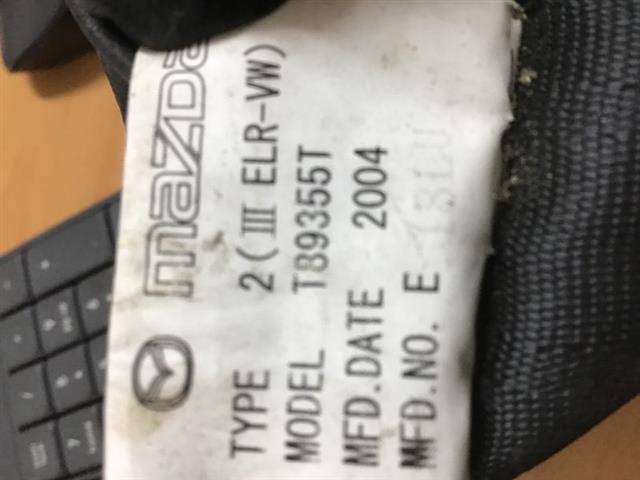 Rr Seat Belt