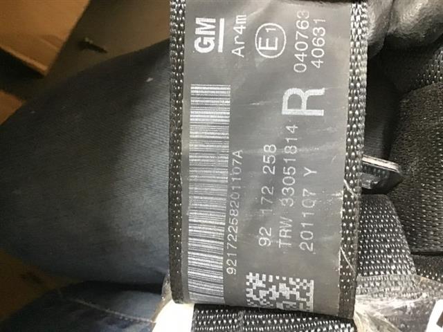 Rr Seat Belt
