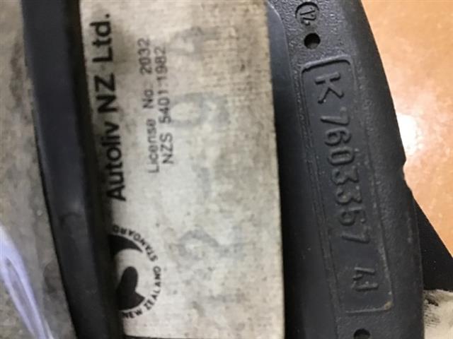 Rr Seat Belt