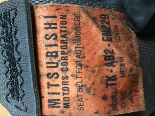 Lf Seat Belt