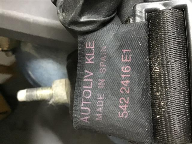 Rr Seat Belt