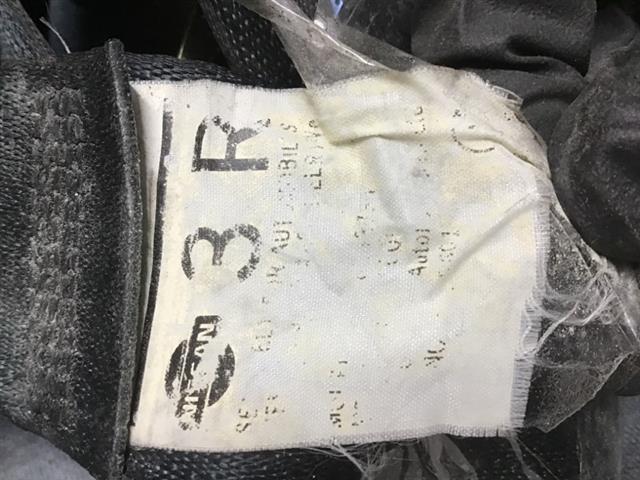 Rr Seat Belt