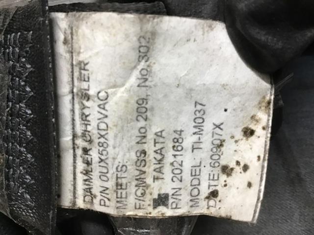 Rr Seat Belt