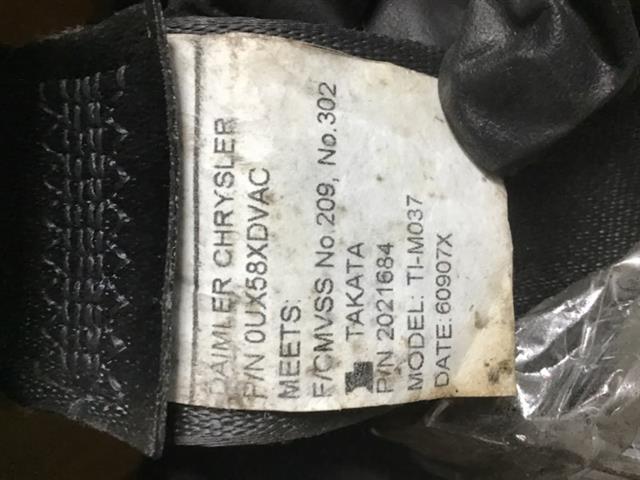 Lr Seat Belt