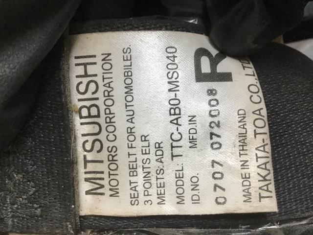 Rr Seat Belt