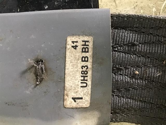 Rr Seat Belt