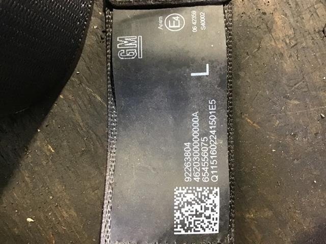 Lr Seat Belt
