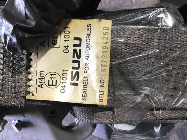Rr Seat Belt