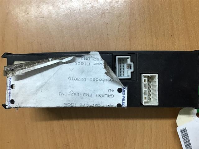 Window Master Switch