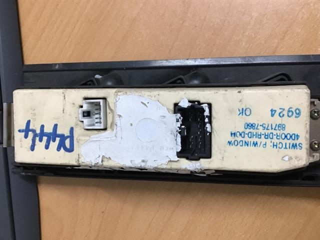 Window Master Switch