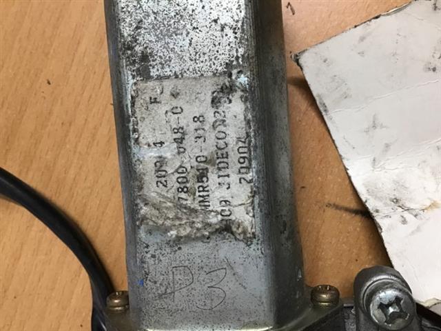 Rr Door Regulator Motor