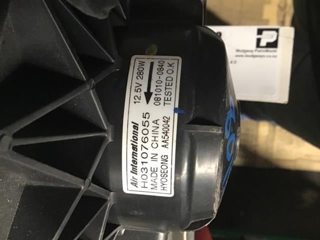 Heater Fan Motor